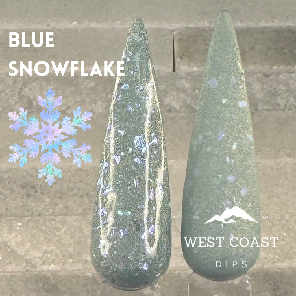 Blue Snowflake Dip