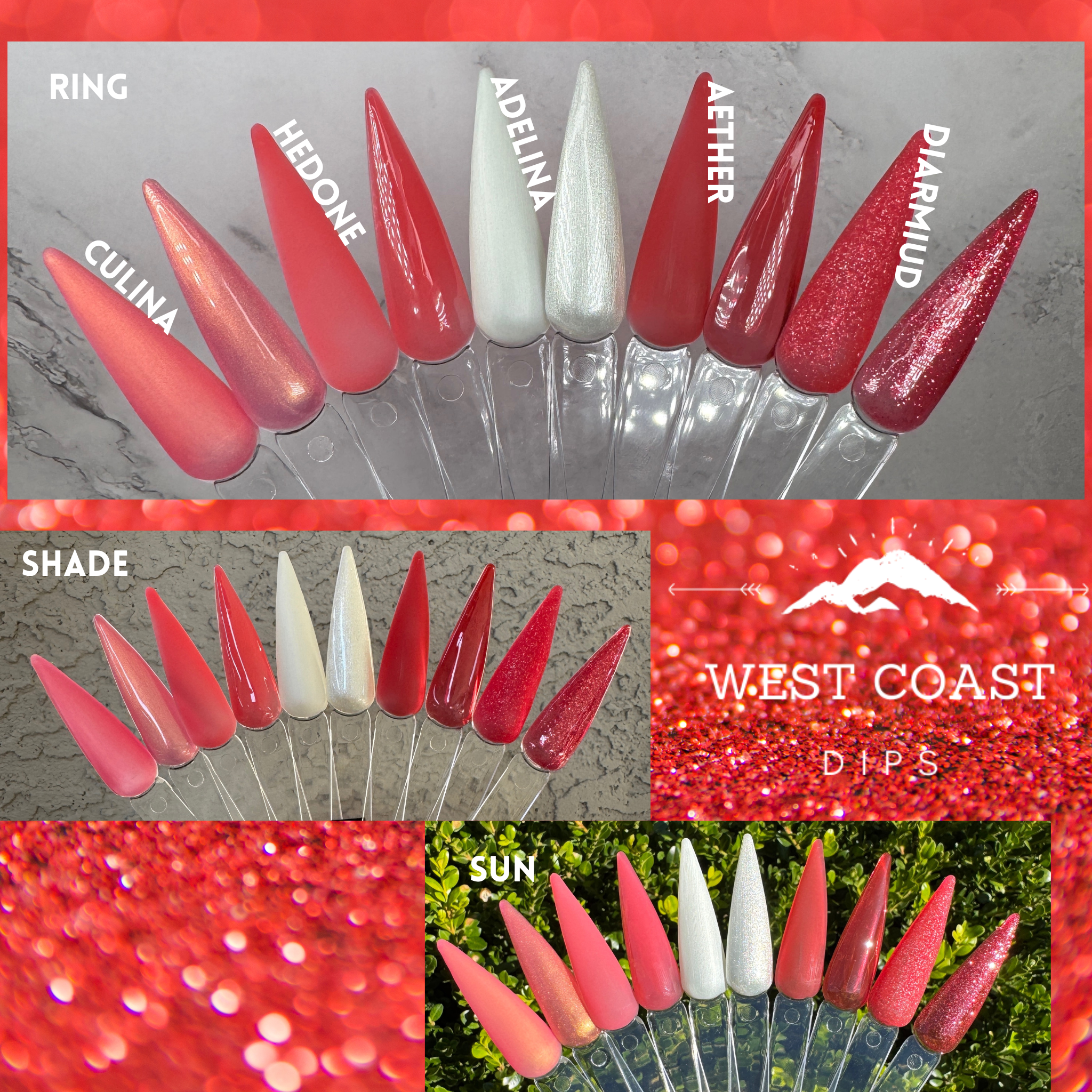 Decembers Home for the Holidays Builder Gel Collection 5-bottles