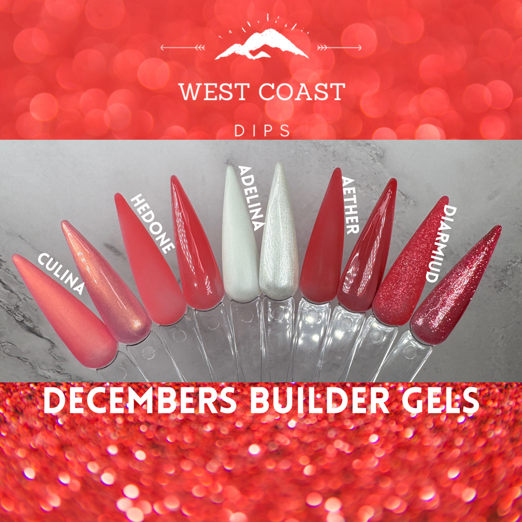 Decembers Home for the Holidays Builder Gel Collection 5-bottles