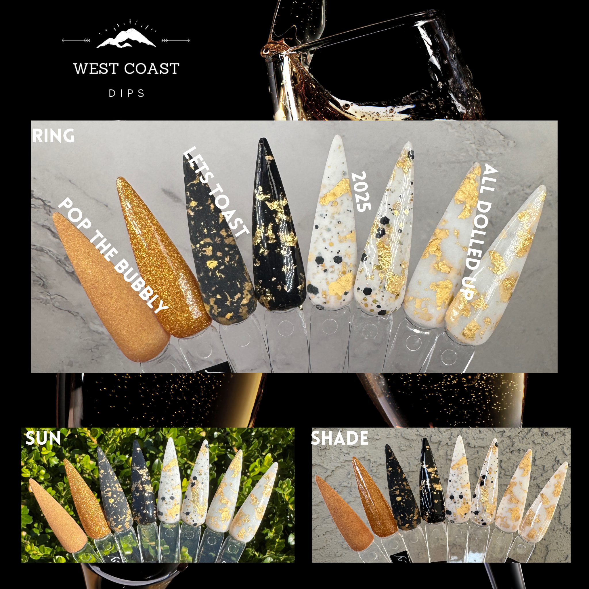 Tinsel and Toast, Decembers Monthly Muse Full Collection-9 Dips