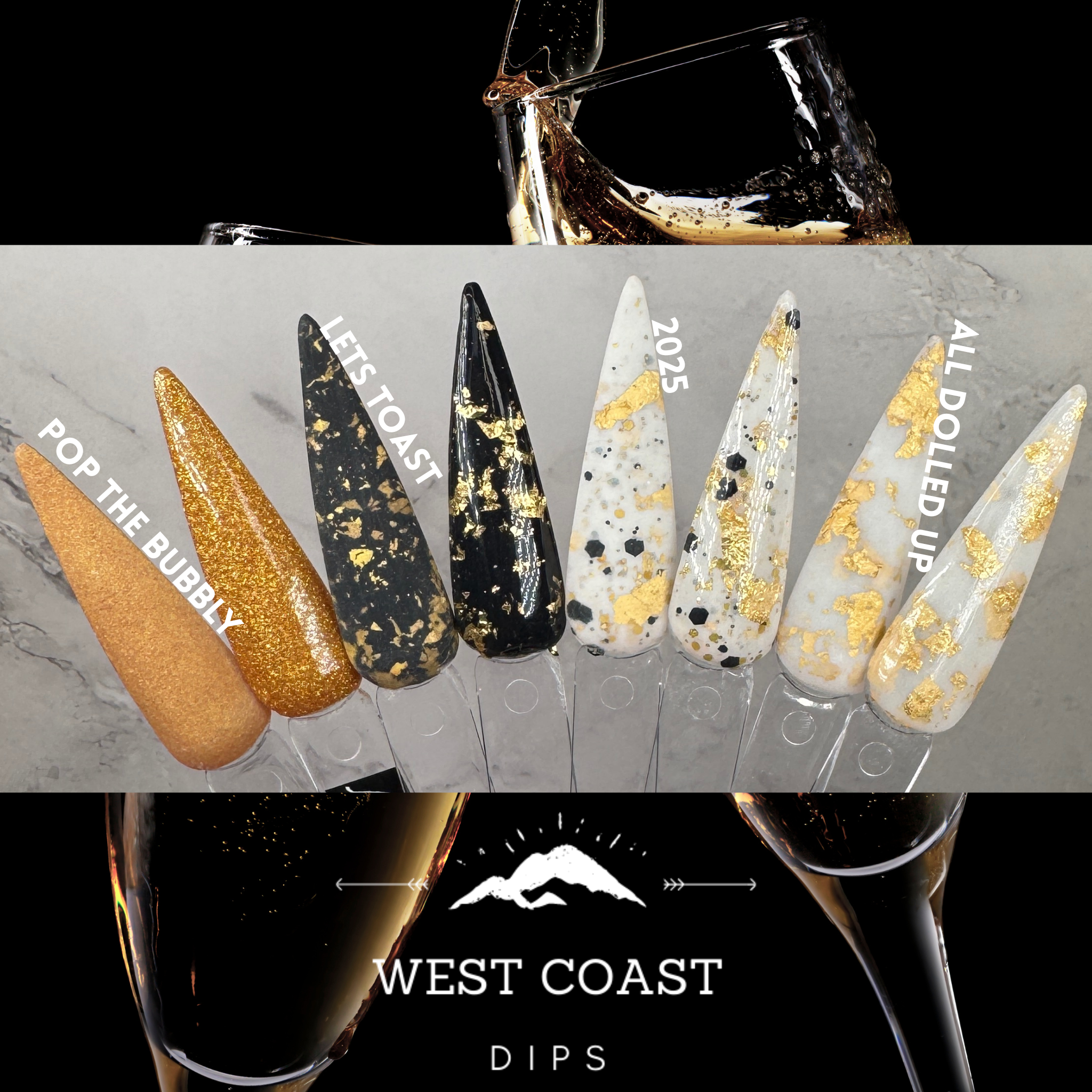 Tinsel and Toast, Decembers Monthly Muse Full Collection-9 Dips