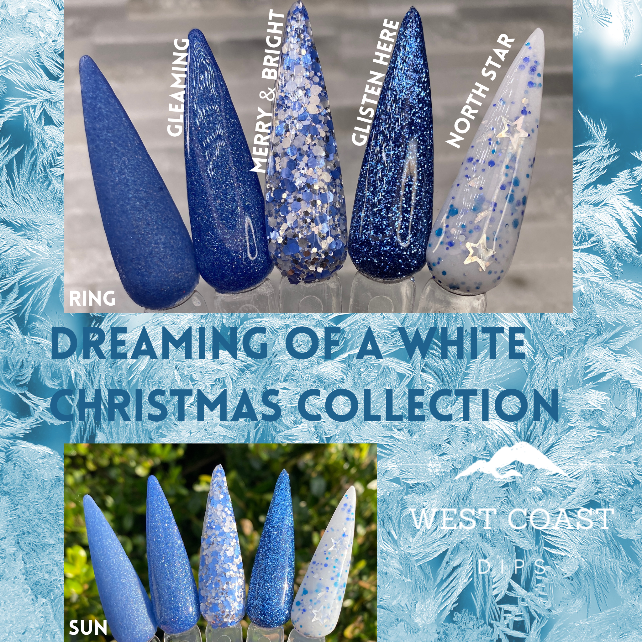 Dreaming of a White Christmas Dip Collection (4 Dips)