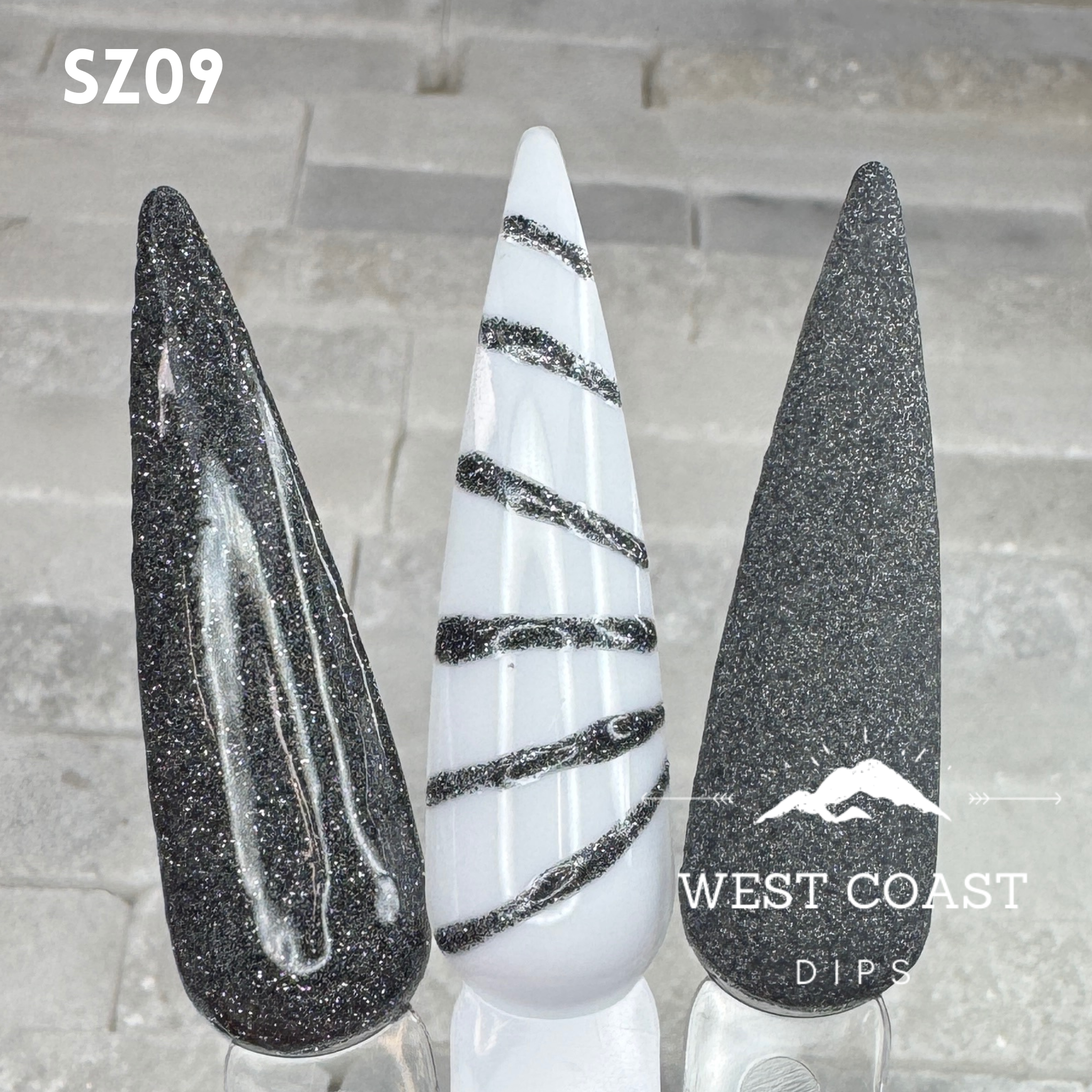 West Coast Dips Ultra Pigmented Fine Brush Nail Art Gel Liners