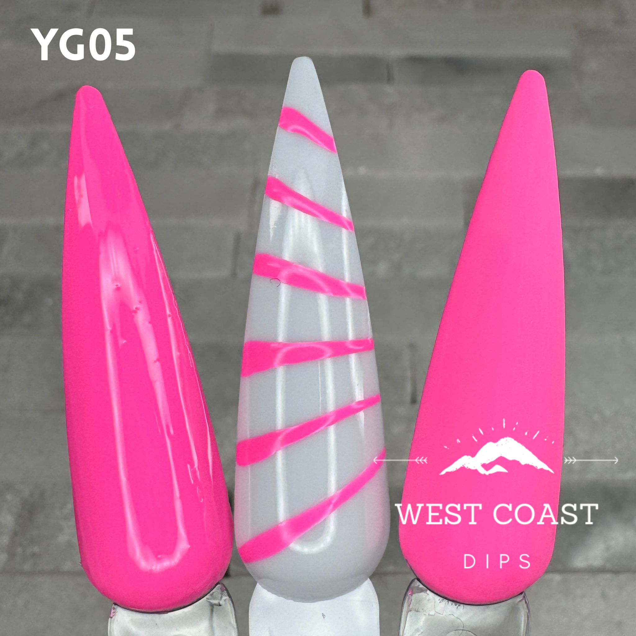 West Coast Dips Ultra Pigmented Fine Brush Nail Art Gel Liners
