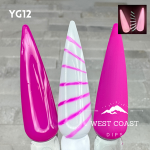 West Coast Dips Ultra Pigmented Fine Brush Nail Art Gel Liners