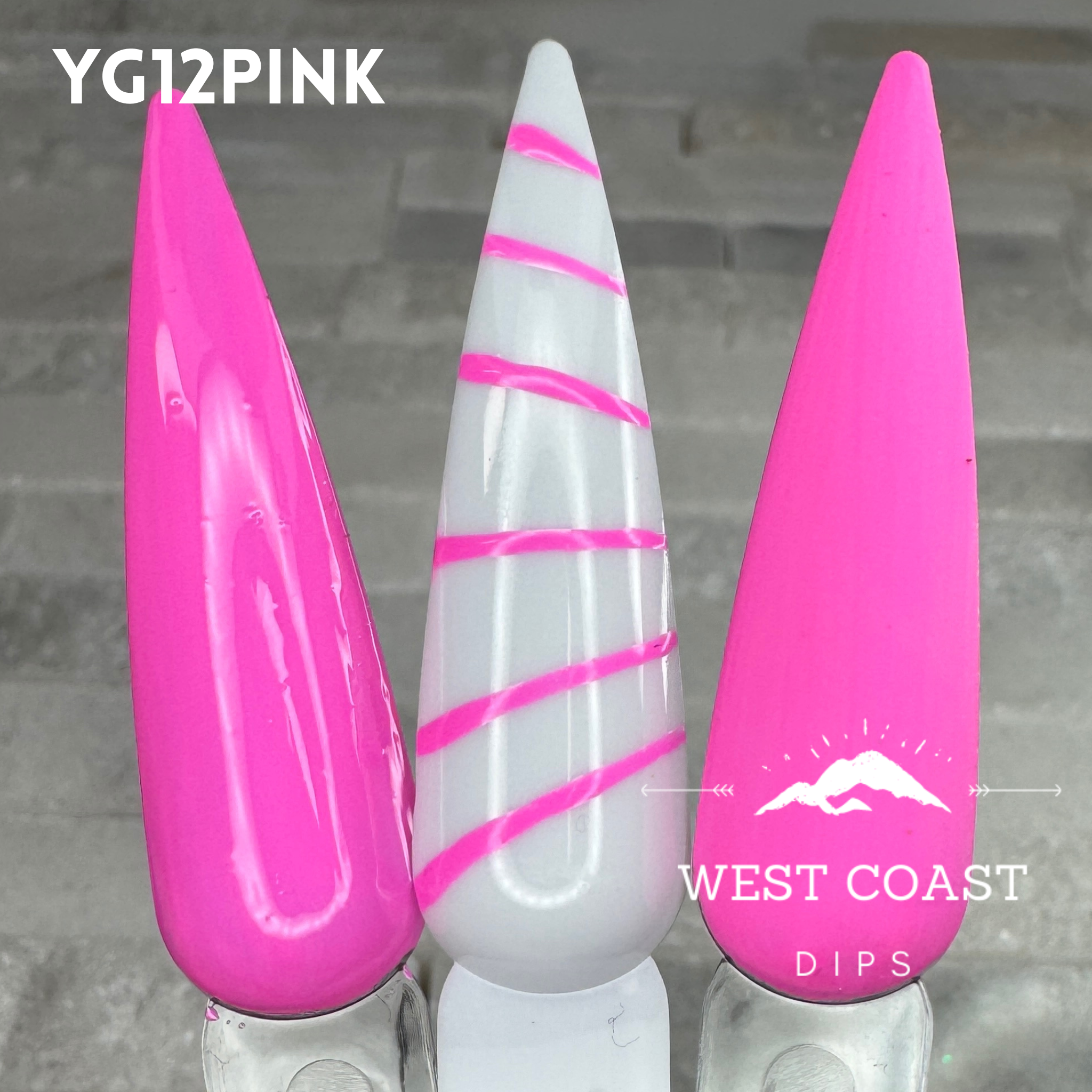West Coast Dips Ultra Pigmented Fine Brush Nail Art Gel Liners