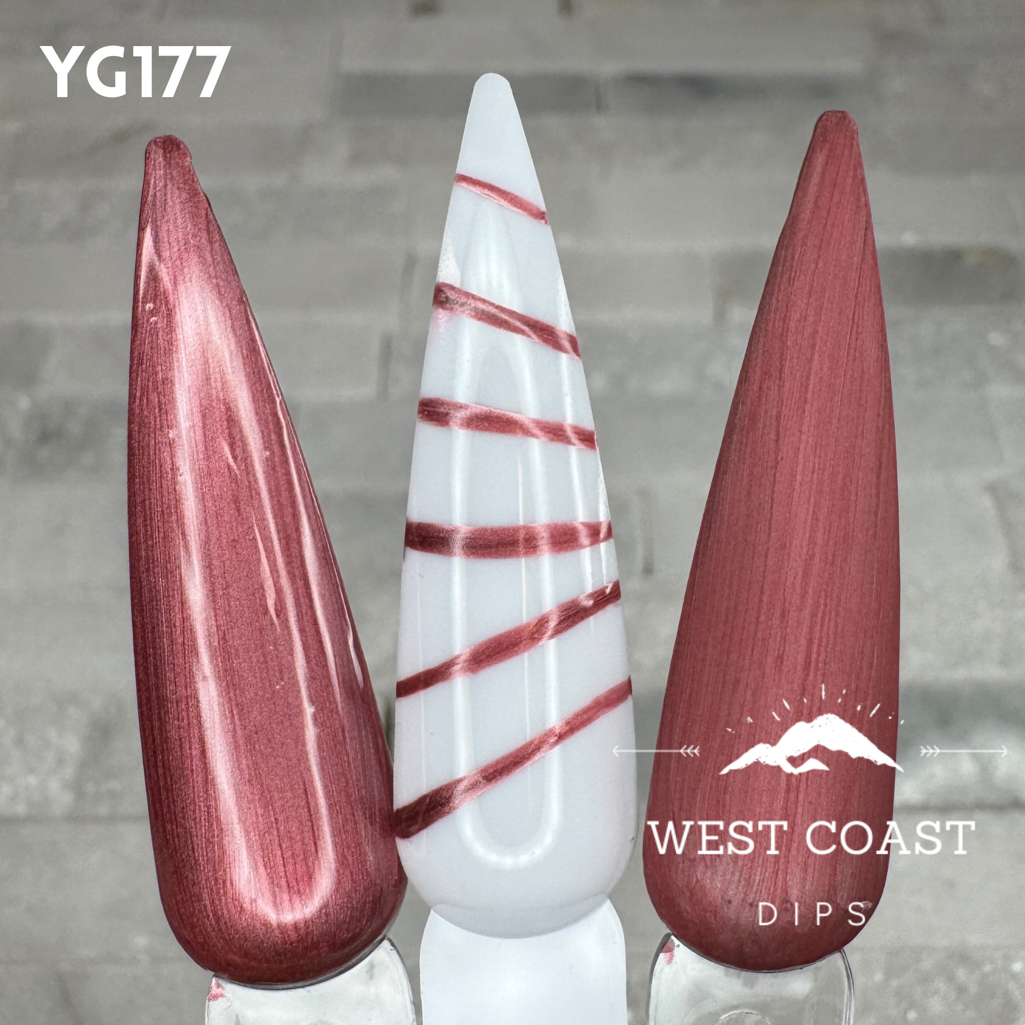 West Coast Dips Ultra Pigmented Fine Brush Nail Art Gel Liners