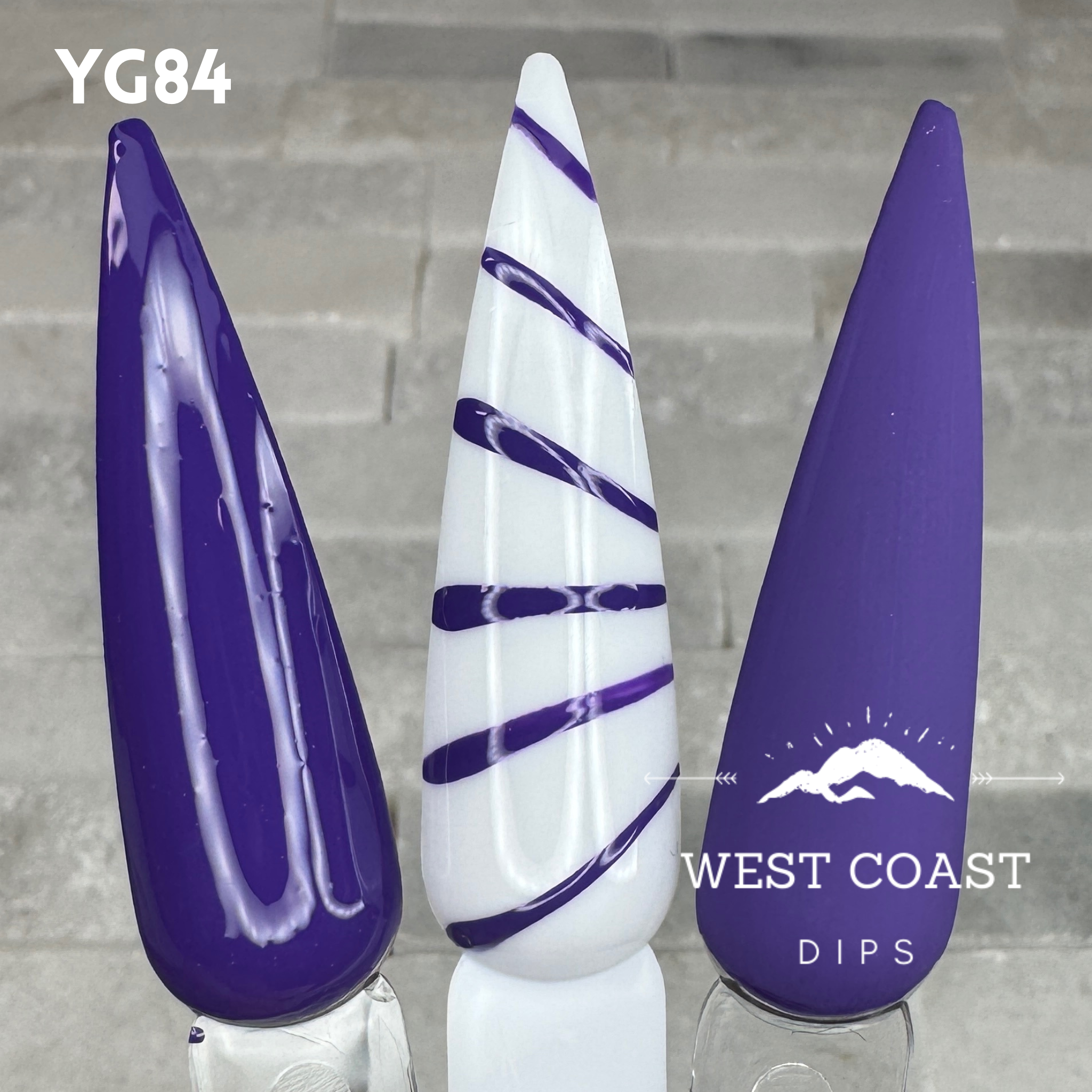 West Coast Dips Ultra Pigmented Fine Brush Nail Art Gel Liners