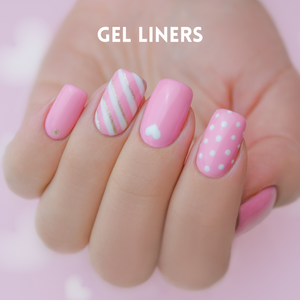 West Coast Dips Ultra Pigmented Fine Brush Nail Art Gel Liners