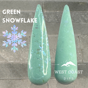 Green Snowflake Dip