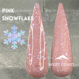 Pink Snowflake Dip