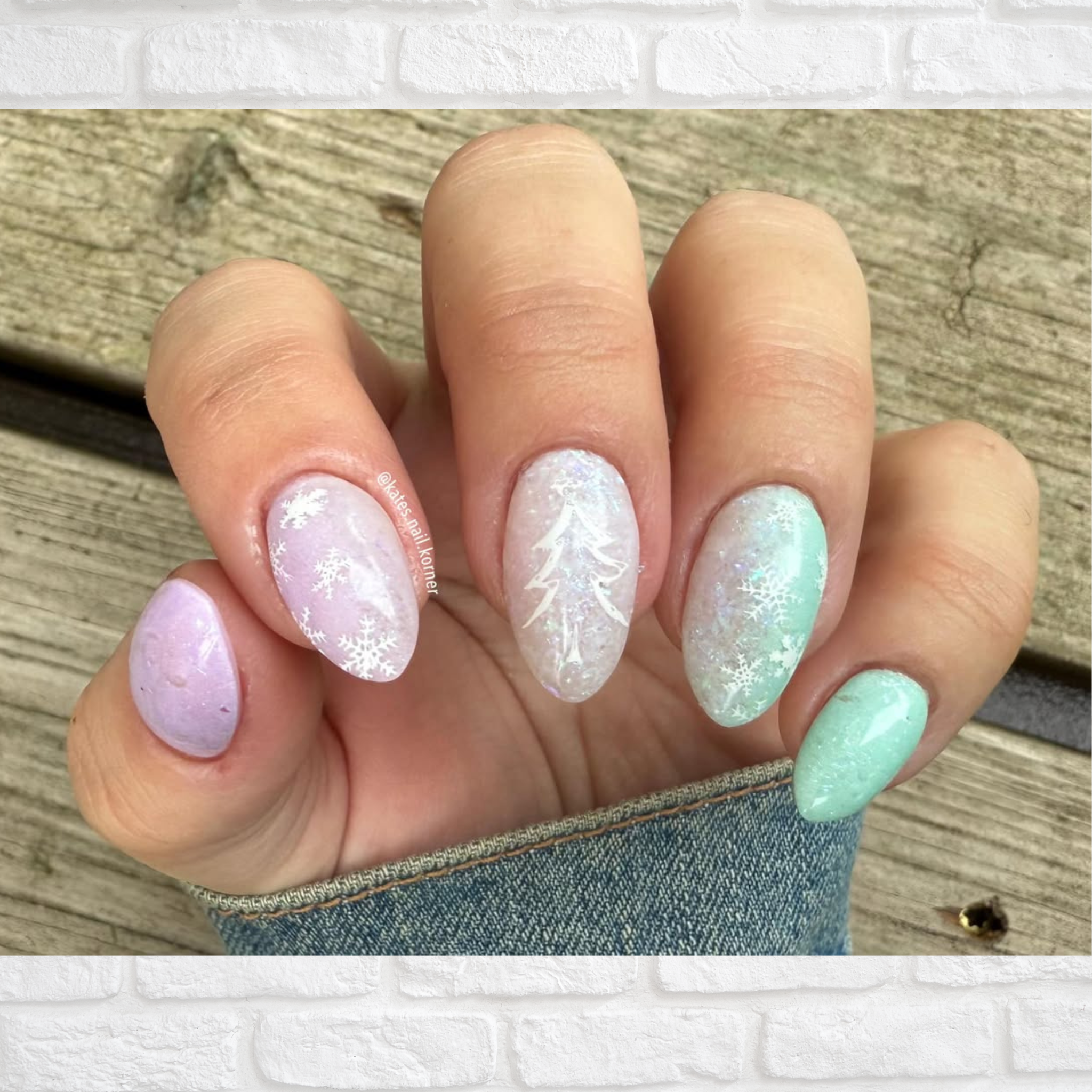 Purple Snowflake Dip