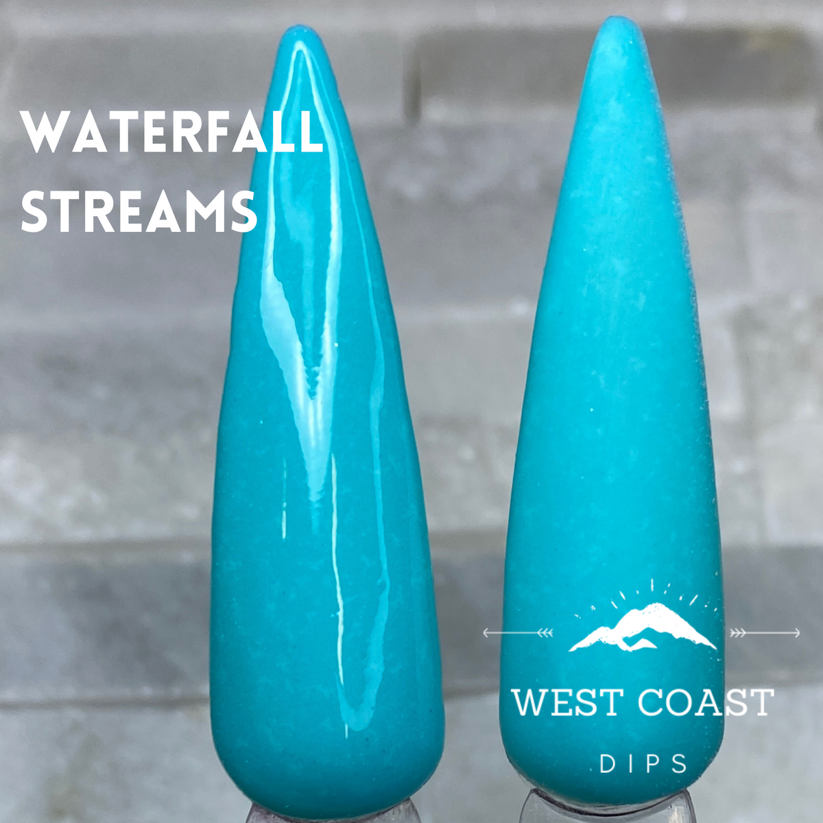 Ocean Dreams and Waterfall Streams Dip Powders (2 Dips) – West Coast Dips