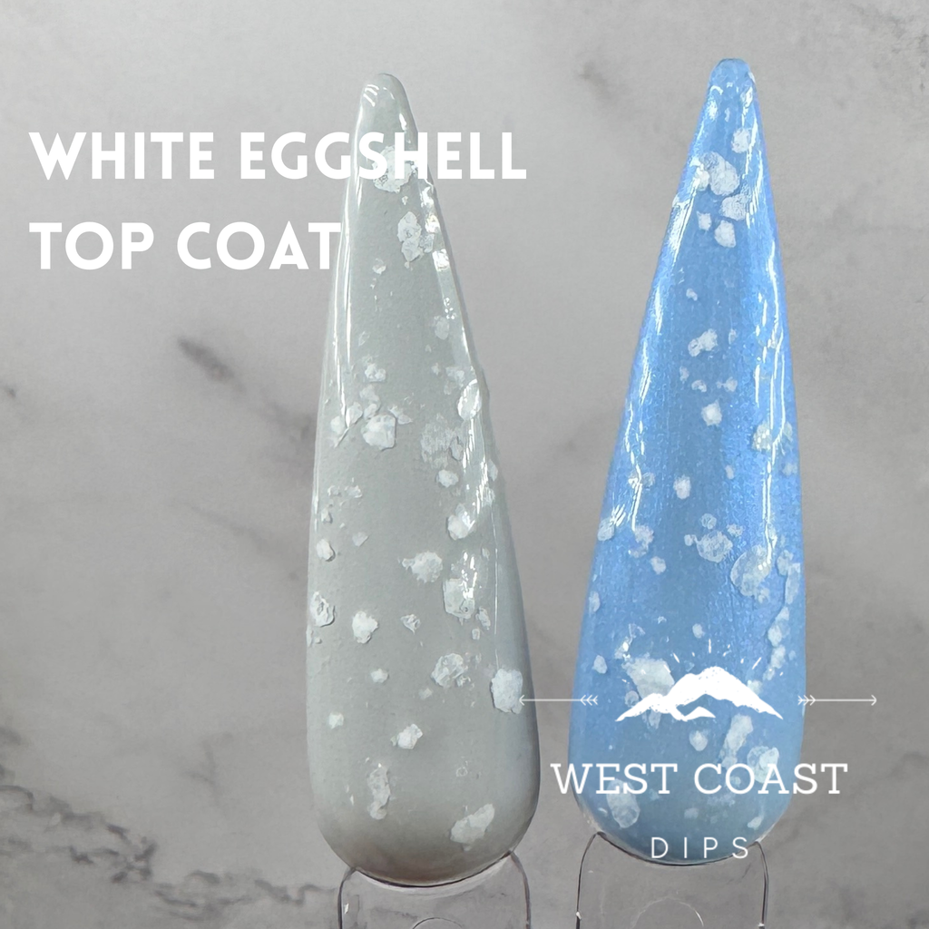 White Eggshell Top Coat