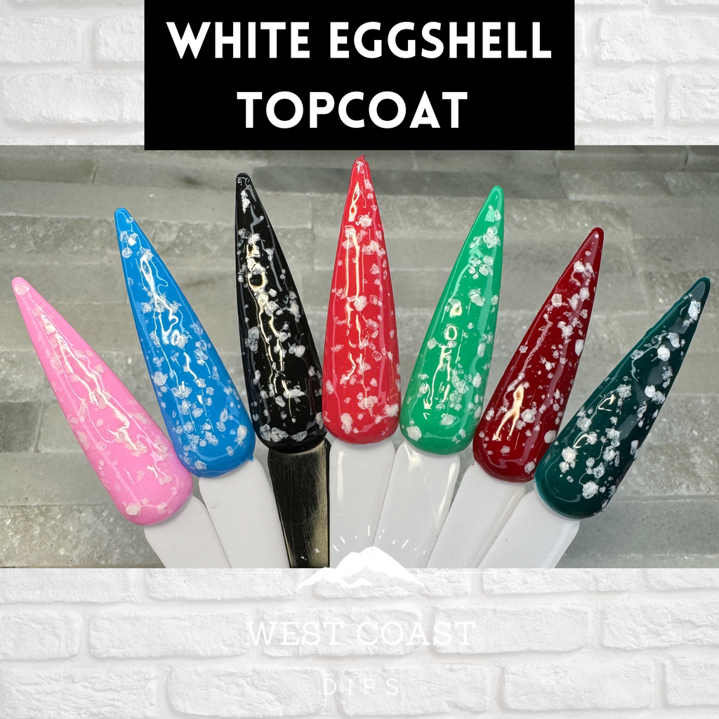 White Eggshell Top Coat