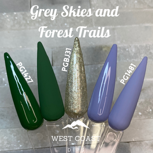 Grey Skies and Forest Trails Trio