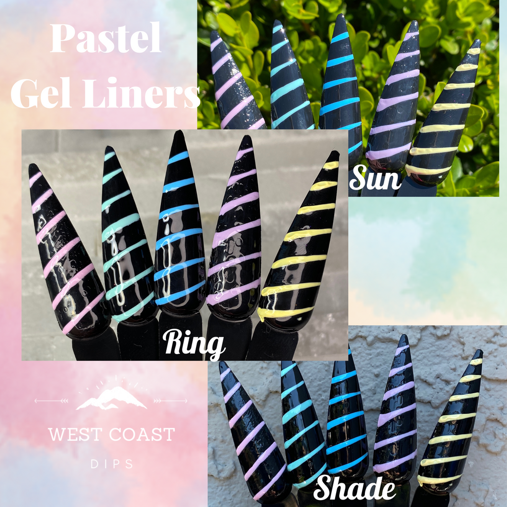 Pastel Gel Liner Collection 5 Colours