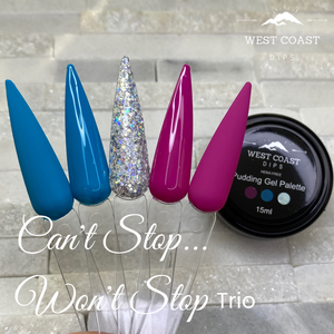 Can't Stop, Won't Stop Pudding Gel Trio