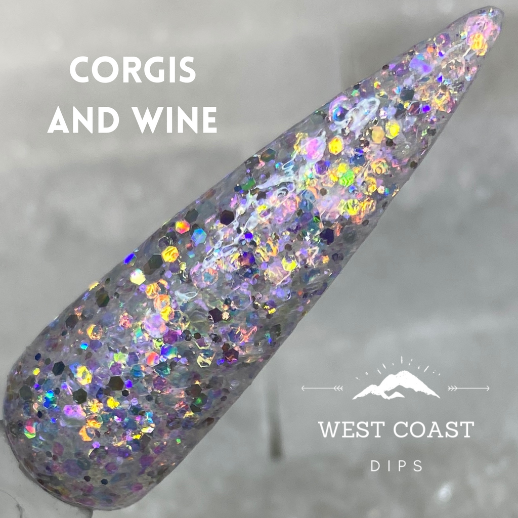 Corgis and Wine Dip