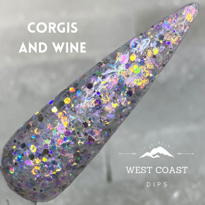 Corgis and Wine Dip