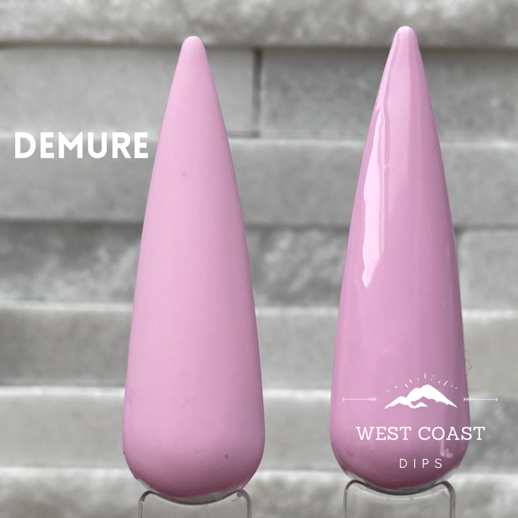 Demure