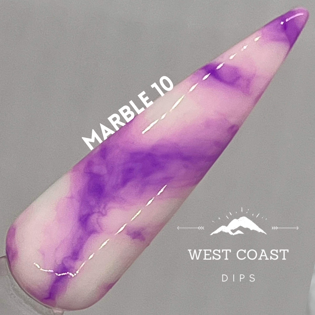 Marble Ink #10 Purple