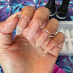 Gelly Tips - Medium Etched Almond